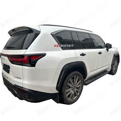 Тюнинг обвес для Lexus LX600 в стиле JAOS 2021+ г.в. Лексус ЛХ600, Серый грунт (под покраску), Комплект обвеса, Требуется, Стеклопластик