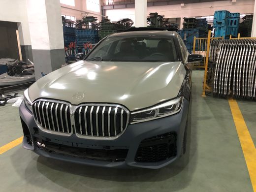 Тюнинг обвес апгрейд BMW 7 серии G11 G12 2015-2018 г.в. в стиль 2019+ M7, Черный, BMW, Комплект обвеса, Требуется, Полипропилен, 7-Series, Новое, На штатные места, 7 (G11, G12) 2016-