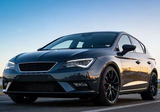 Передні лед фари для Seat Leon 2013-2017 р.в. Сеат Леон, Seat, Альтернативная оптика, Leon, Новое, На штатные места, LEON (5F1) 2012-