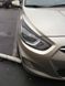 Реснички на фары Hyundai Accent\Solaris 2010-2014 г.в., Черный, Hyundai, Декоративные накладки, Не требуется, Пластик, Accent, Новое, ACCENT 2011-2016