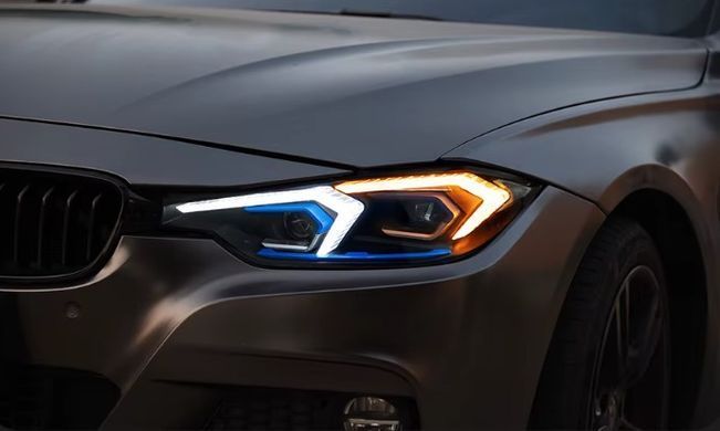 Передні тюнінг лед фари BMW F30 2013-2018 р.в. БМВ Ф30, BMW, Альтернативная оптика, 3-Series, Новое, На штатные места, 3 (F30, F35, F80) 2011-