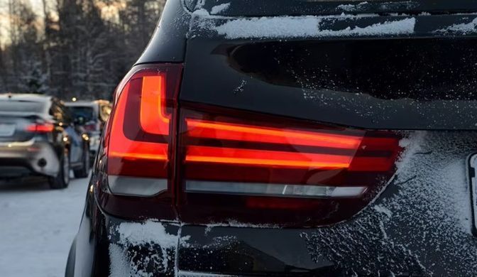 Задние тюнинг лед фонари BMW X5 F15 2013-2018 г.в. БМВ Х5 Ф15, BMW, Альтернативная оптика, X5, Новое, На штатные места, X5 (F15) 2013-