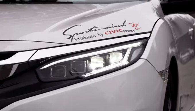Передні тюнінг лед фари Honda Civic 2016-2021 р.в. Хонда Цивік 10, Honda, Альтернативная оптика, Civic, Новое, На штатные места