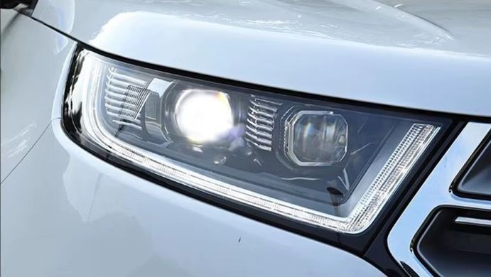 Передние тюнинг лед фары Ford Edge 2015-2019 г.в. Форд Ейдж, Ford, Альтернативная оптика, Edge, Новое, На штатные места, EDGE 2014-
