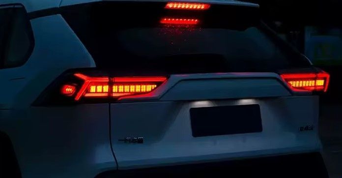 Задние лед тюнинг фонари Toyota RAV4 2019-2025 г.в. Тойота РАВ4, Toyota, Альтернативная оптика, RAV4, Новое, На штатные места, RAV4 V ( 2019- )
