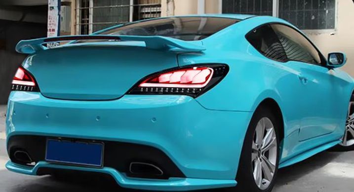 Задние тюнинг лед фонари для Hyundai Genesis 2009-2013 г.в. Хюндай Генесис, Hyundai, Альтернативная оптика, Новое, На штатные места