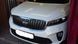 Вії на фари Kia Sorento 2014-2020 р.в. Кіа Соренто, Серый грунт (под покраску), Зовнішній тюнінг, Kia, Декоративные накладки, Требуется, ABS-пластик, Sorento, Новое, На штатные места, Sorento 2015-