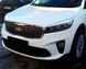 Вії на фари Kia Sorento 2014-2020 р.в. Кіа Соренто, Серый грунт (под покраску), Зовнішній тюнінг, Kia, Декоративные накладки, Требуется, ABS-пластик, Sorento, Новое, На штатные места, Sorento 2015-