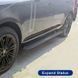 Электрические боковые пороги Range Rover Vogue L460, Черный, Land Rover, Пороги, Новое, На штатные места