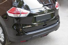 Накладка на задний бампер Nissan X-trail \ Rogue 2015-2018 г.в.