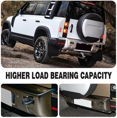 Буксировочные кольца для Land Rover Defender 2020+ г.в. Дефендер, Land Rover, Не требуется, Сталь, Defender, Новое, На штатные места, Defender 2020-