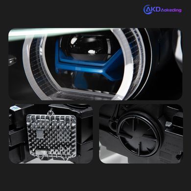 Передние лед фары BMW X5 F15 2013-2018 г.в. БМВ Х5 Ф15, BMW, Альтернативная оптика, X5, Новое, На штатные места, X5 (F15) 2013-
