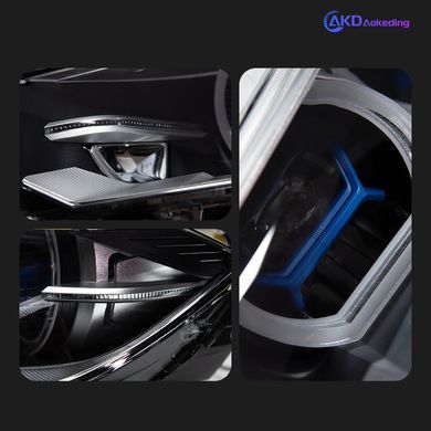 Передние лед фары BMW X5 F15 2013-2018 г.в. БМВ Х5 Ф15, BMW, Альтернативная оптика, X5, Новое, На штатные места, X5 (F15) 2013-