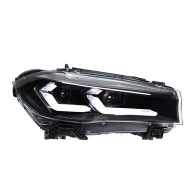 Передние тюнинг лед фары для BMW X5 F15 2013-2018 г.в. БМВ Х5 Ф15, BMW, Альтернативная оптика, X5, Новое, На штатные места, X5 (F15) 2013-