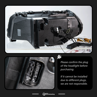 Передние тюнинг лед фары BMW X3 E83 2006-2010 г.в. БМВ Х3, BMW, Альтернативная оптика, Новое, На штатные места