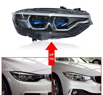 Передние тюнинг лед фары BMW 4 серии F32 F33 F36 F80 F82 F83 г.в. БМВ 4, Оптика, BMW, 4-Series, Новое, На штатные места, 4 Coupe (F32, F82) 2013-