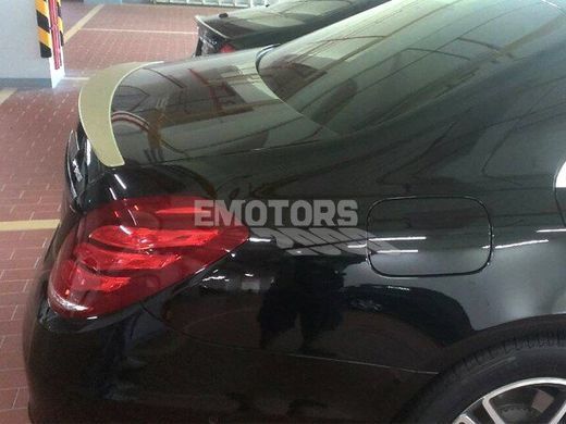 Спойлер крышки багажника ( Сабля, лип спойлер ) Mercedes S-class W222 2013+ г.в., Серый грунт (под покраску), Внешний Тюнинг, Mercedes, Спойлер, Требуется, ABS-пластик, S-Class, Новое, На штатные места, S-KLASSE (W222) 2013-