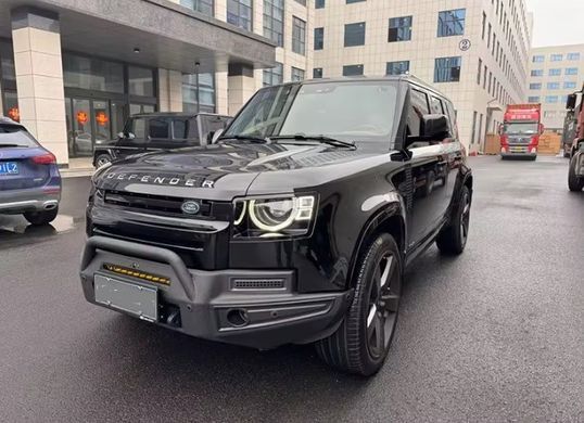 Силовой бампер для Land Rover Defender 2020+ г.в. Дефендер, Черный