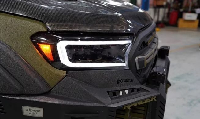 Передние тюнинг лед фары для Ford Ranger T6 \ Everest 2016-2021 г.в. Форд Ренджер \ Еверест, Ford, Альтернативная оптика, Ranger, Новое, На штатные места