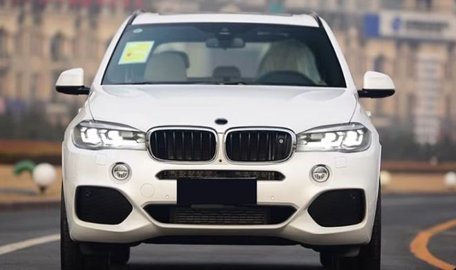 Передние тюнинг лед фары для BMW X5 F15 2013-2018 г.в. БМВ Х5 Ф15, BMW, Альтернативная оптика, X5, Новое, На штатные места, X5 (F15) 2013-