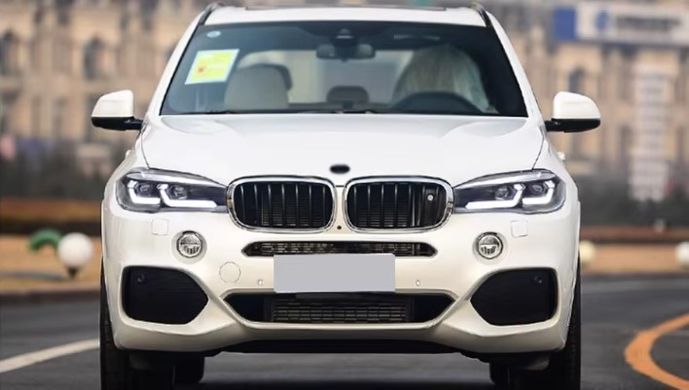 Передние тюнинг лед фары для BMW X5 F15 2013-2018 г.в. БМВ Х5 Ф15, BMW, Альтернативная оптика, X5, Новое, На штатные места, X5 (F15) 2013-