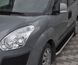 Боковые пороги площадкой "Fullmond" Fiat Doblo nuovo