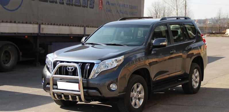 Защита переднего бампера кенгурятник Toyota Prado 150 2009-2017 г.в.