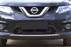 Защитная сетка решетки переднего бампера Nissan X-trail 2015-2018 г.в.