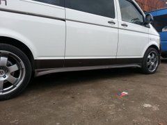 Боковые пороги Volkswagen T-5 стекловолокно
