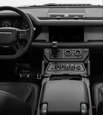 Центральная консоль Plumb  с панелью управления для Land Rover Defender 2020+ г.в. Дефендер, Черный
