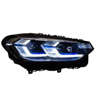 Передние тюнинг лед фары для BMW X3 G01 G08 2018-2021 г.в. БМВ Х3 Г01, BMW, Альтернативная оптика, X1, Новое, На штатные места
