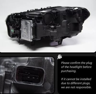 Передние тюнинг лед фары для BMW X3 G01 G08 2018-2021 г.в. БМВ Х3 Г01, BMW, Альтернативная оптика, X1, Новое, На штатные места