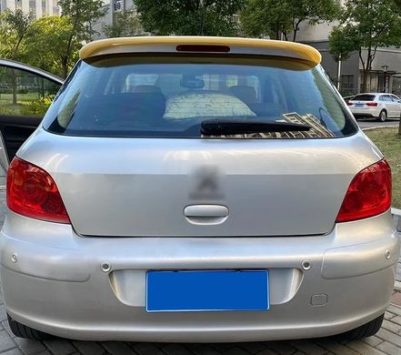 Спойлер крышки багажник для Peugeot 307 2001-2008 г.в. Пежо 307, Серый грунт (под покраску), Внешний Тюнинг, Peugeot, Спойлер, Требуется, ABS-пластик, 307, Новое, На штатные места, 307 (3A/C) 2000-