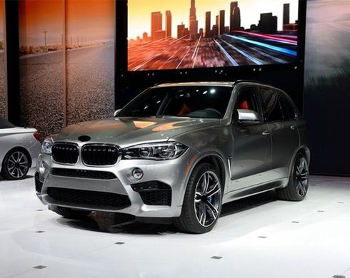 Тюнинг комплект BMW X5 F15 2013-2018 г.в. в стиль М, Серый грунт (под покраску), BMW, Комплект обвеса, Требуется, Полипропилен, X5, Новое, На штатные места, X5 (F15) 2013-