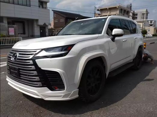 Тюнінг обвіс для Lexus LX500d стиль Artisan 2021+ р.в., Серый грунт (под покраску), Зовнішній тюнінг, Lexus, Комплект обвеса, Требуется, Стеклопластик, Новое, На штатные места