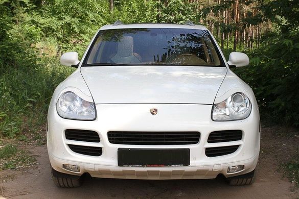 Реснички на передние фары Porsche Cayenne 955 2002-2007 г.в. Порше Каен