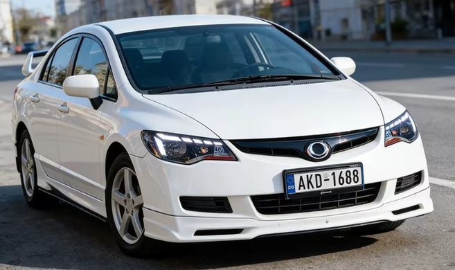 Передние тюнинг лед фары для Honda Civic FD2 2006-2012 г.в. Хонда Цивик, Honda, Альтернативная оптика, Civic, Новое, На штатные места, CIVIC VIII Sedan (FD, FA) 2005-
