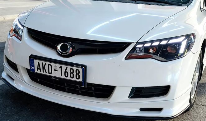 Передние тюнинг лед фары для Honda Civic FD2 2006-2012 г.в. Хонда Цивик, Honda, Альтернативная оптика, Civic, Новое, На штатные места, CIVIC VIII Sedan (FD, FA) 2005-