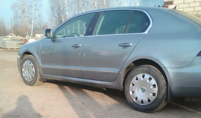 Модельные брызговики Skoda Superb 2008-2012 г.в. Шкода Суперб