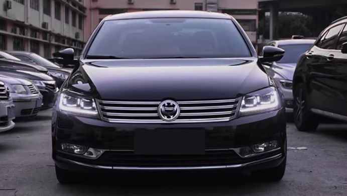 Передние тюнинг лед фары для Volkswagen Passat B7 Европа 2011-2015 г.в. Пасат Б7, Volkswagen, Альтернативная оптика, Passat, Новое, На штатные места, PASSAT (362) 2010-