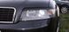 Реснички на фары Audi A6 кузов С5 1997-2004 г.в., Черный, Audi, Декоративные накладки, Не требуется, Пластик, A6, Новое, A6 (4B2, C5) 1997-2005