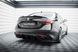Елерони заднього бампера для Alfa Romeo Giulia Veloce, Черный