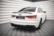 Диффузор заднего бампера Audi A4 B9 рестайлинг 2019+ г.в. Ауди А4 Б9, Черный, Внешний Тюнинг, Audi, Накладка на задний бампер, Не требуется, ABS-пластик, A4, Новое, На штатные места, A4 (B9) 2015-