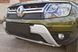 Зимова заглушка решітки радіатора Renault Duster 2015-2017 р.в. Рено Дастер, Черный, Захисні накладки, Renault, Не требуется, ABS-пластик, Duster, Новое, На штатные места, DUSTER 2010-