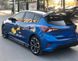 Спойлер багажника шабля Ford Focus Хетчбек 2019 р.в. стиль RS, Черный, Зовнішній тюнінг, Ford, Спойлер, Не требуется, ABS-пластик, Focus, Новое, На штатные места