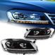 Передние тюнинг лед фары для Volkswagen Passat B7 Европа 2011-2015 г.в. Пасат Б7, Volkswagen, Альтернативная оптика, Passat, Новое, На штатные места, PASSAT (362) 2010-