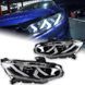 Передні тюнінг лед фари Honda Civic 2016-2021 р.в. Хонда Цивік 10, Honda, Альтернативная оптика, Civic, Новое, На штатные места