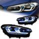 Передние тюнинг лед фары для BMW X3 G01 G08 2018-2021 г.в. БМВ Х3 Г01, BMW, Альтернативная оптика, X1, Новое, На штатные места