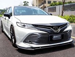 Спойлер переднего бампера (сплиттер) Toyota Camry 2018+ г.в. Тойота Камри