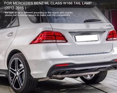 Задні лед ліхтарі для Mercedes ML W166 2012-2016 р.в. Мерседес МЛ, Оптика, Mercedes, ML-Class, Новое, На штатные места, M-KLASSE (W166) 2011-